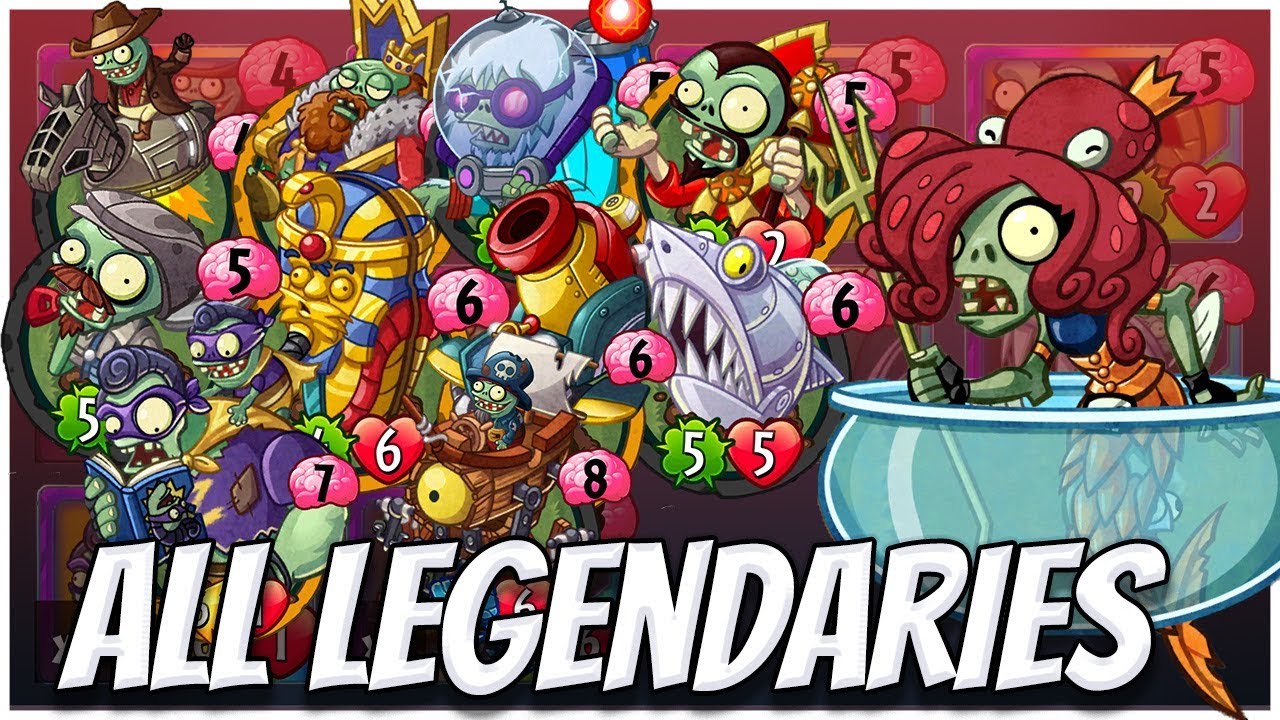 ALL Legendary Cards Challenge - Neptuna Strategy Deck | Plants vs Zombies Heroes Gameplay (20/22)