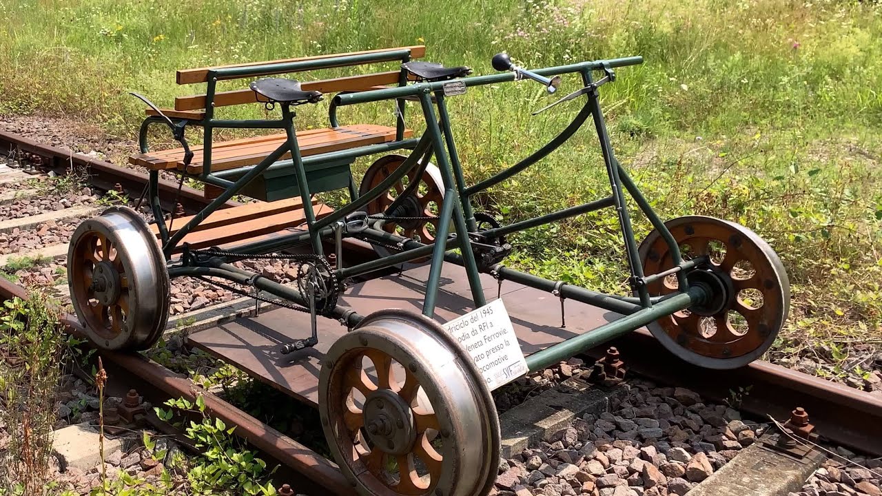 cab ride draisina a pedali parte 2/2- Museo Ferroviario di Primolano
