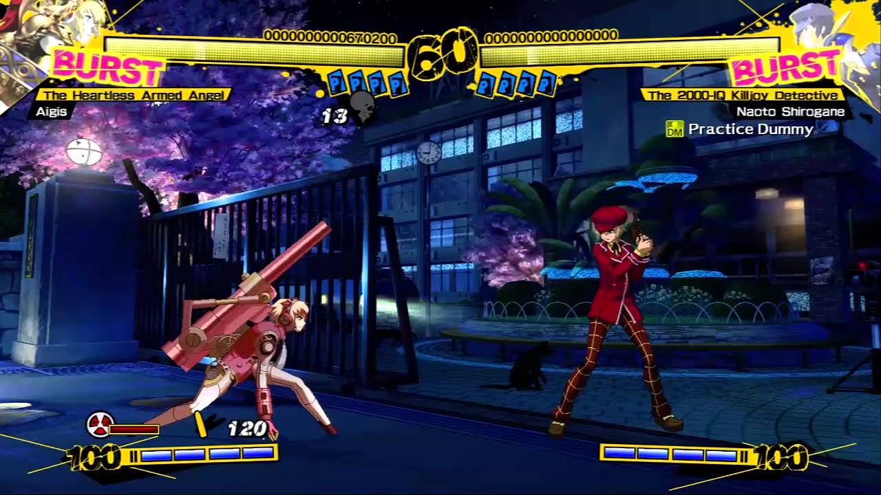 P4A Aigis Combo Video - Full Auto