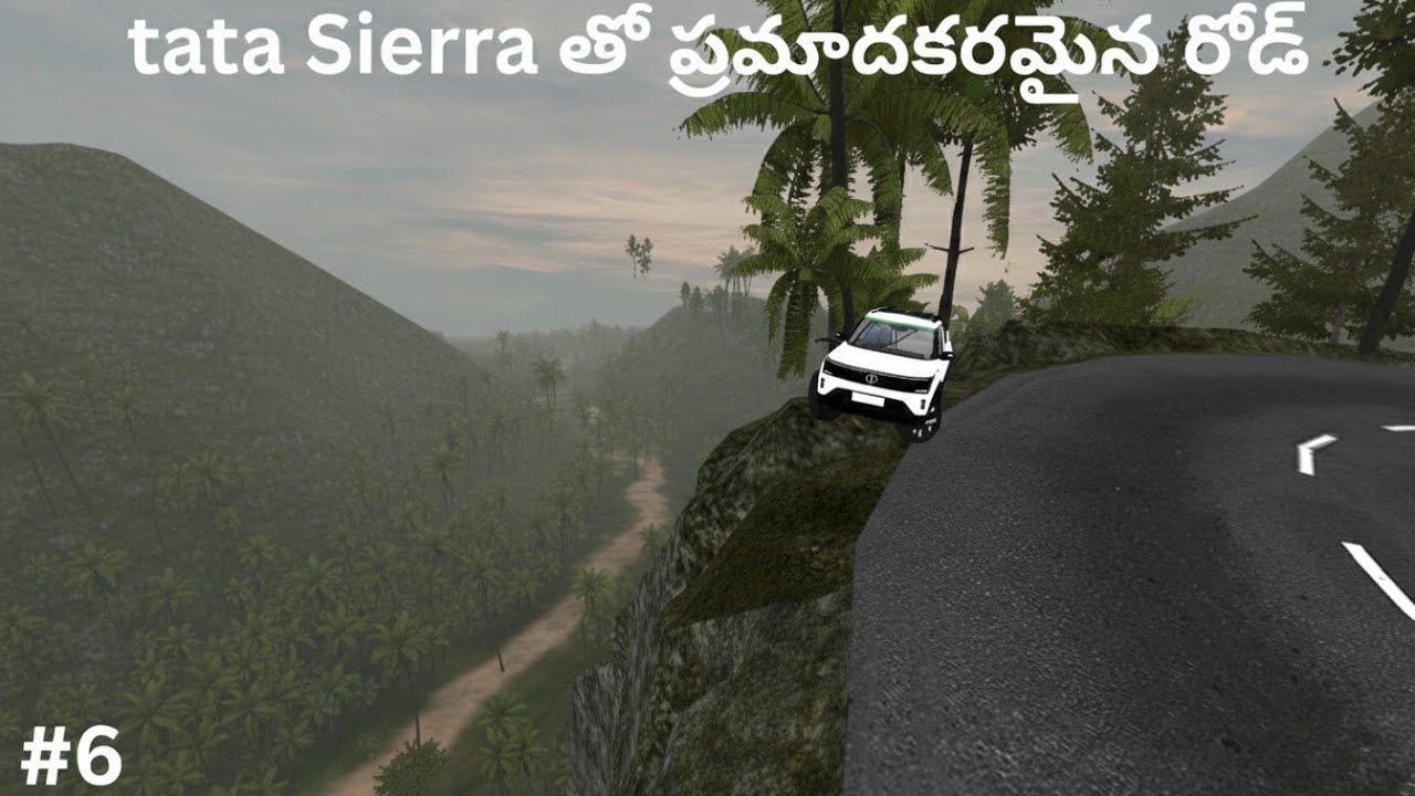 Dangerous road with tata Sierra 🚗 || episode 6 || the kosamgamer yt 