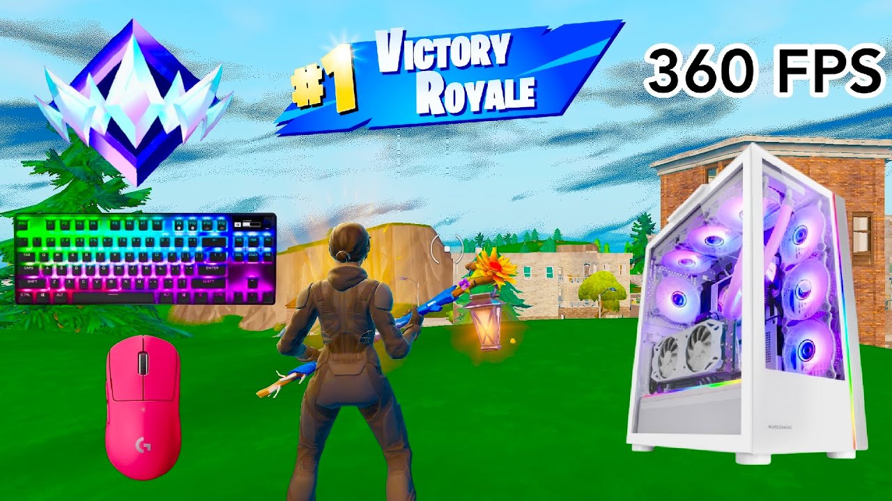 Fortnite Unreal Ranked Reload On PC | Keyboard & Mouse Gameplay | 360 FPS | 4K