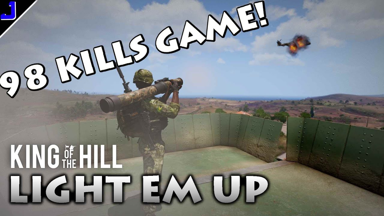 LIGHT EM UP! (98 Kills Game) - Arma 3 King of the Hill