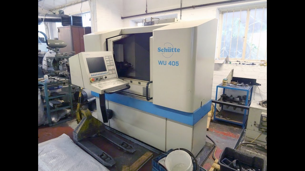 SCHUTTE WU405 5 Axis CNC Tool Grinder