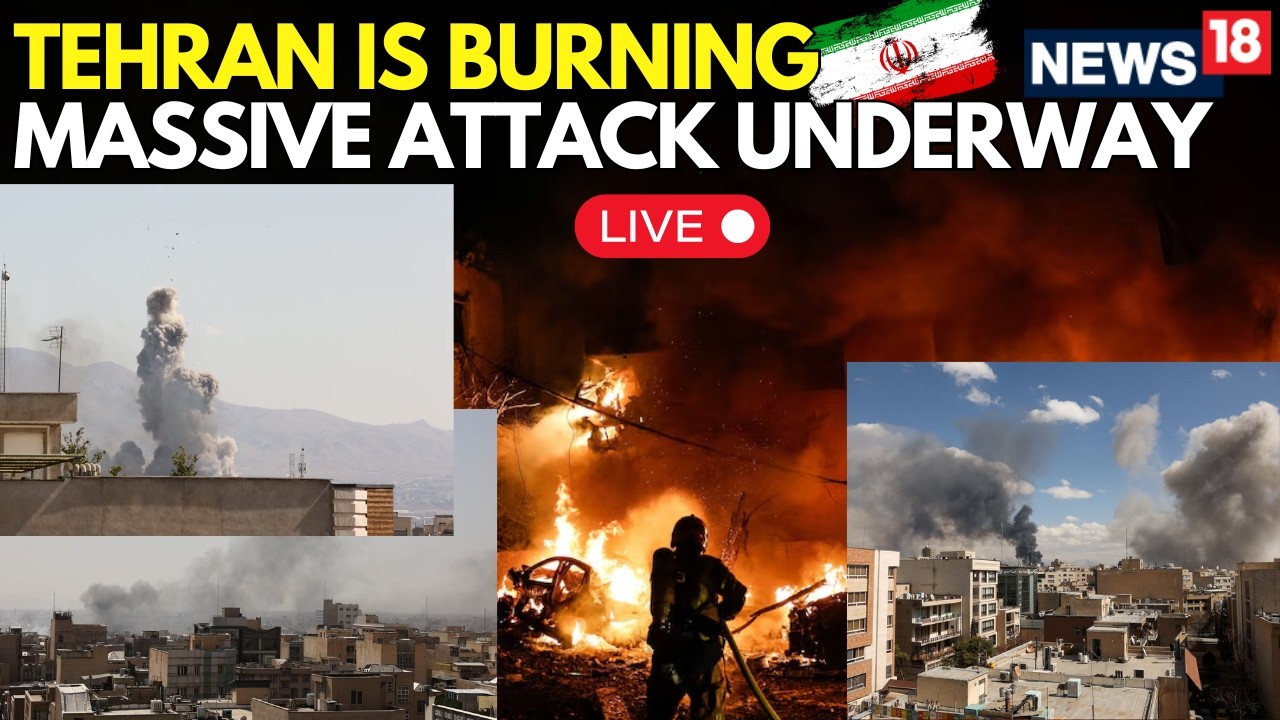 IRAN WAR SHOCKING UPDATES! | LIVE: Tehran’s Response to War — Explosions, Smoke & Escalation