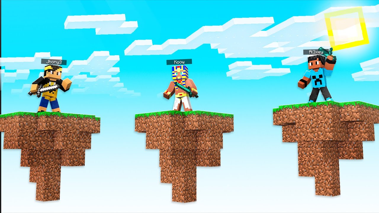 Minecraft: SKYWARS DOS YOUTUBERS ‹ Koow ›