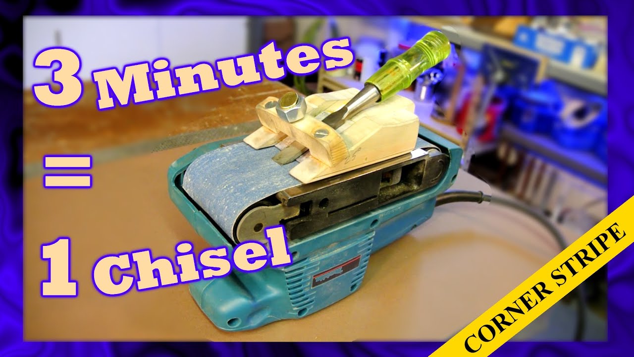 Chisel sharpening for the rest of us (simple jig)