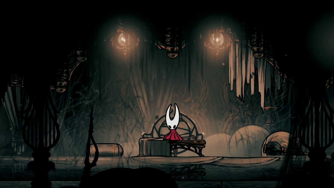 Hollow Knight: Silksong ~ 1hr High Halls Bench Ambience With Music [HD]