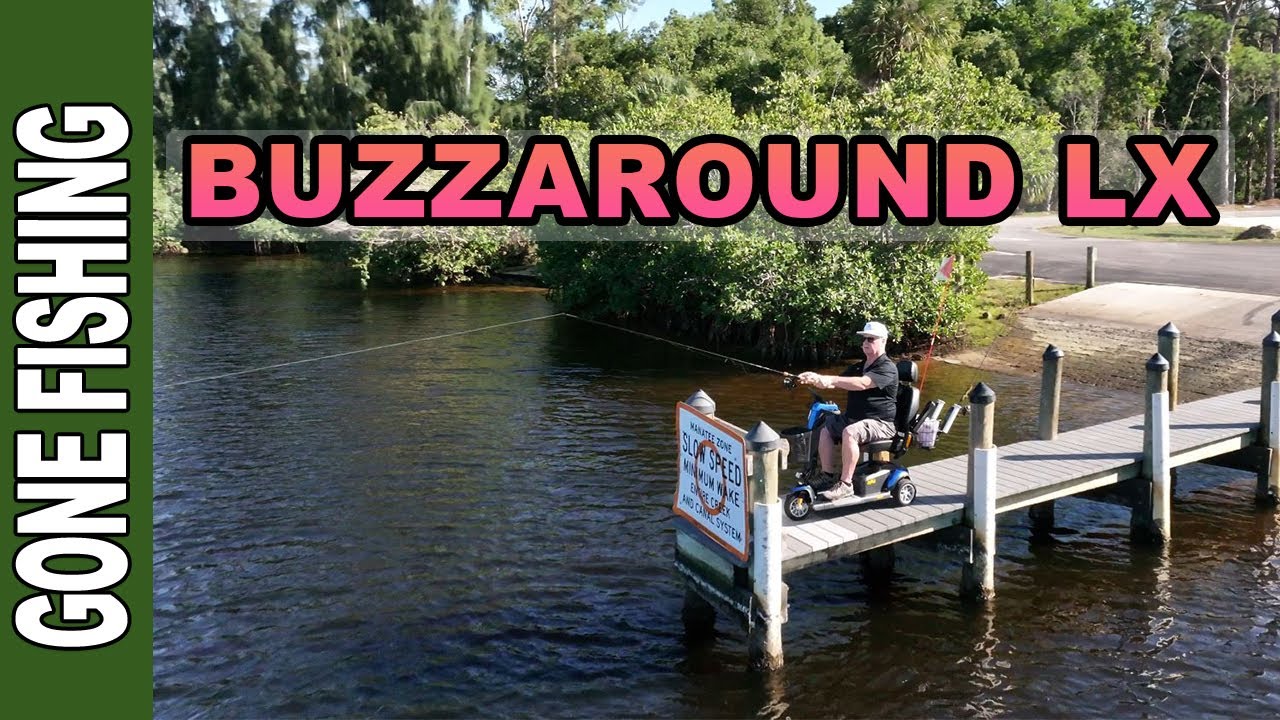 Gone' 🦈Fishing With Uncle Chuck & Sergio! Buzzaround LX Mobility Scooter