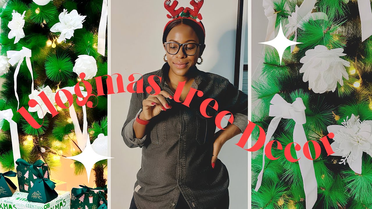 Vlogmas series Ep 1 ||Christmas Tree Decoration||