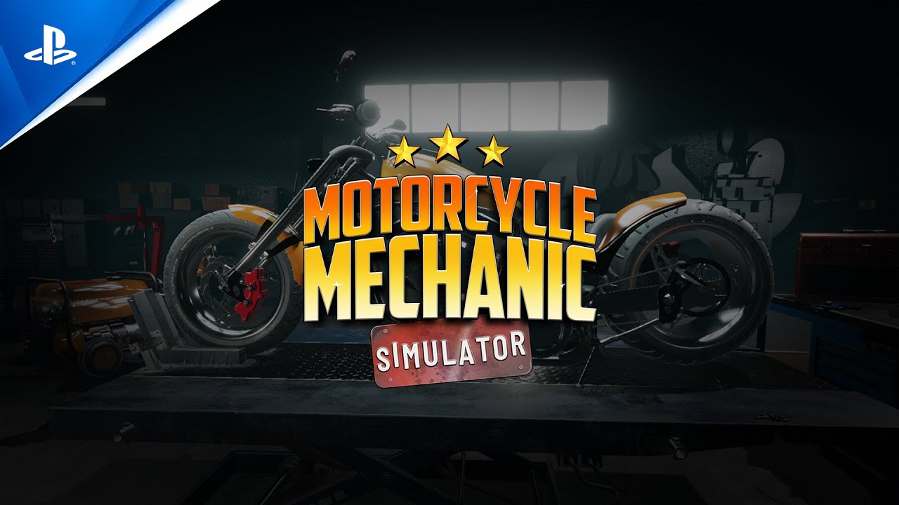 Motorcycle Mechanic Simulator 2021 gameplay on Playstation 5.