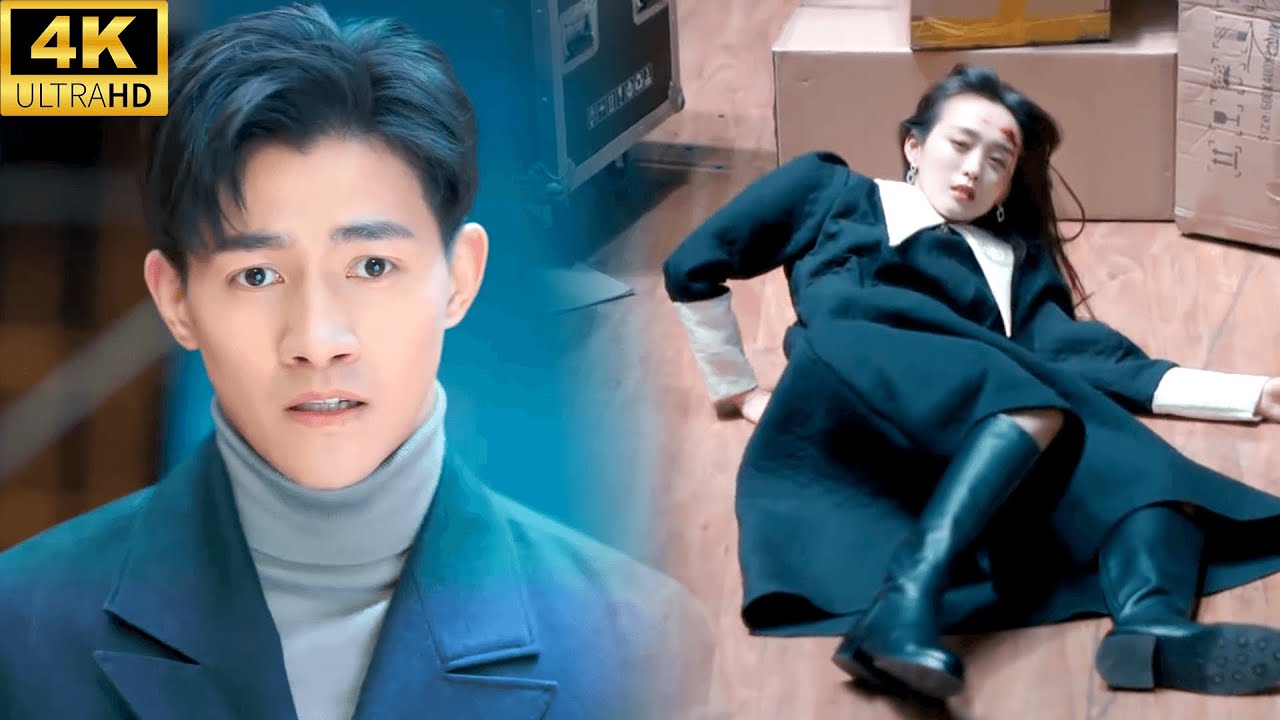 渣男當眾推倒懷孕妻子，妻子不吵不闹，下秒一句话讓他跪地求饒！#chinesedrama
