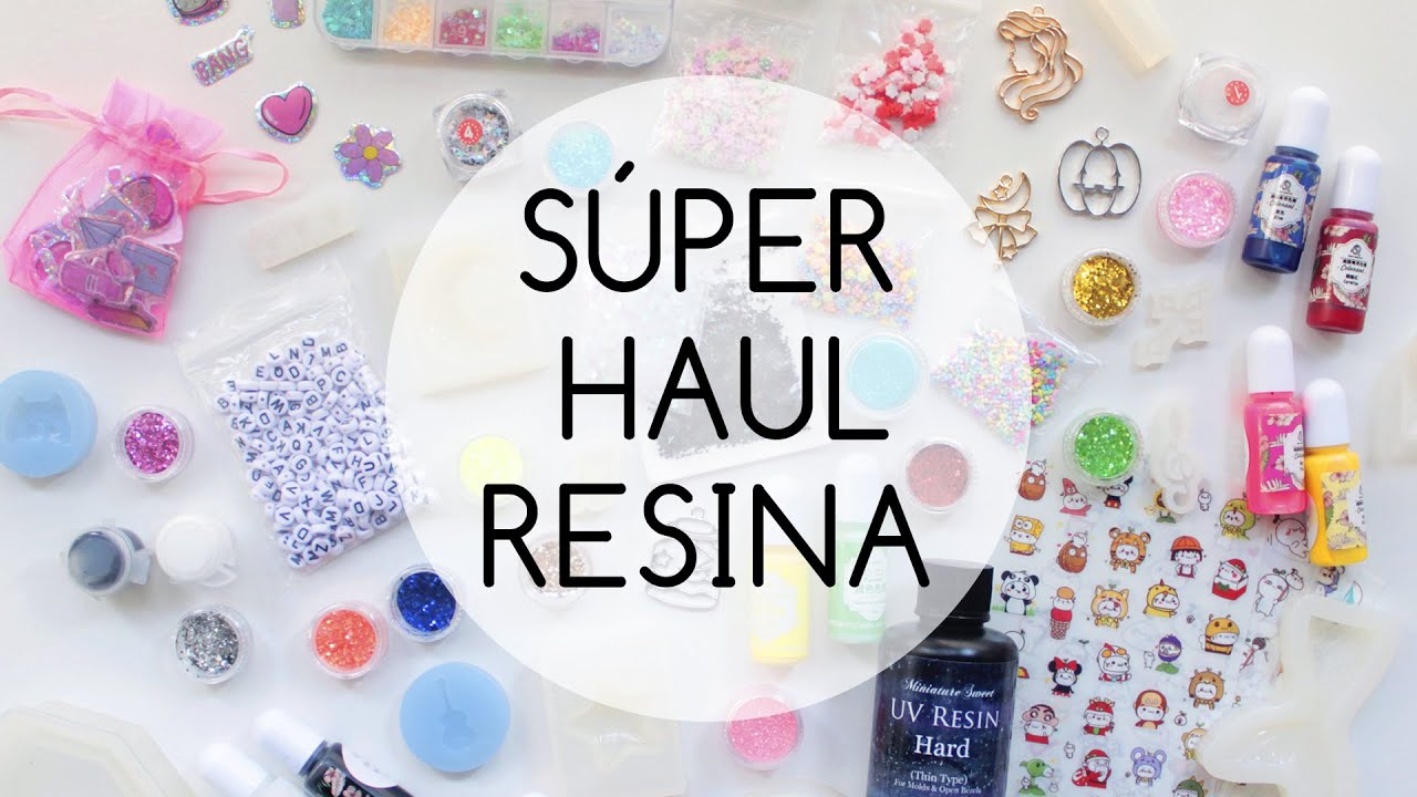 Súper Haul Resina ✨ Miniature Sweet y Aliexpress • Clear Colours