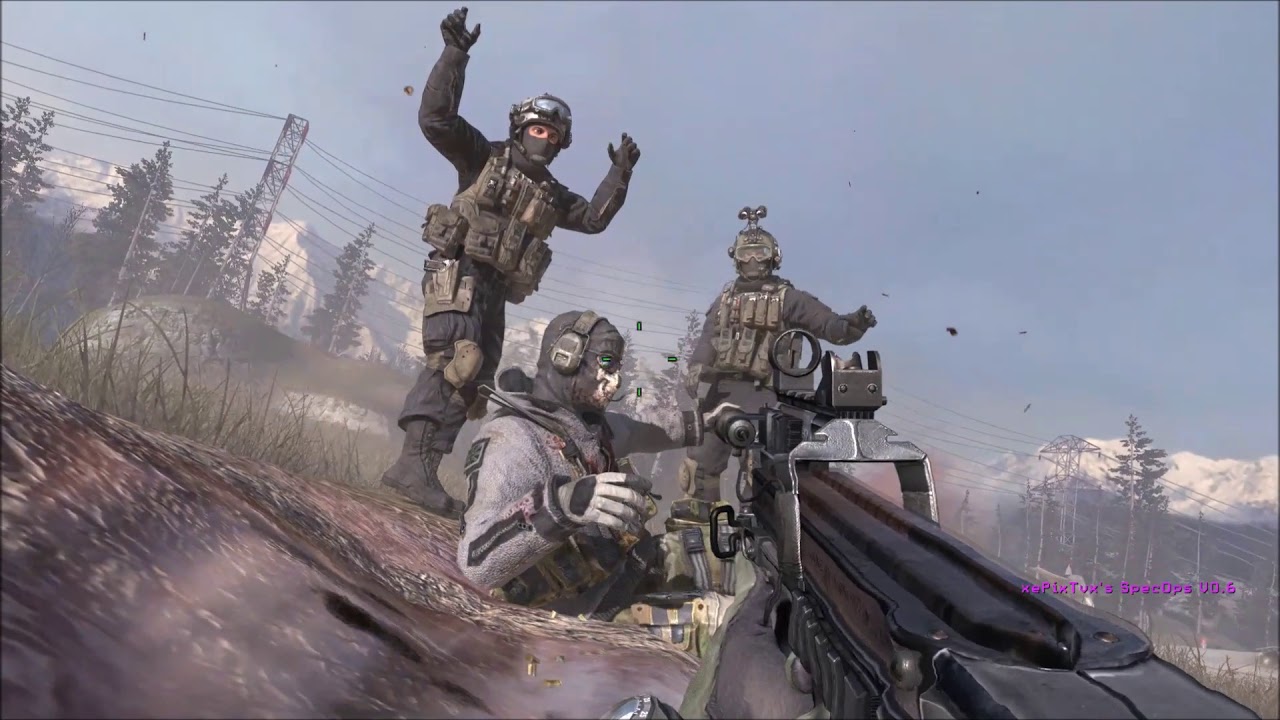 COD MW2 - Can You Save Ghost Or Kill Sheppard Early?