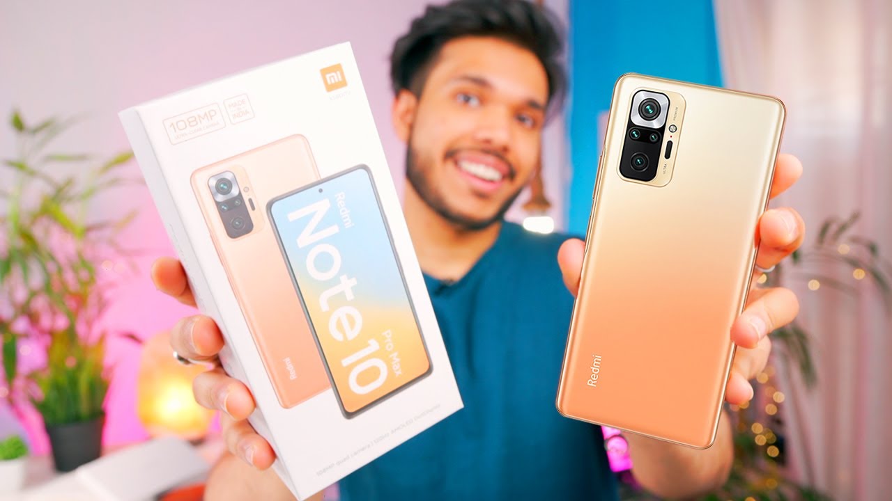 Redmi Note 10 Pro Max Unboxing 🔥🔥 I love this phone