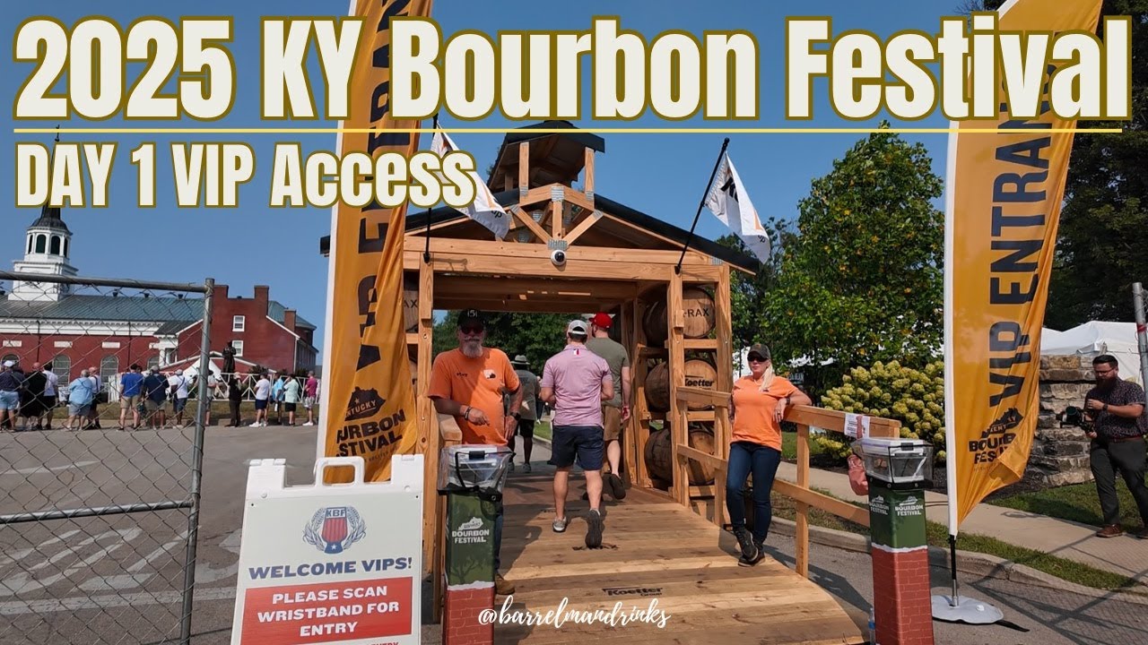 Kentucky Bourbon Festival Day 1 - KYBF Rookies Try Out the VIP Experience