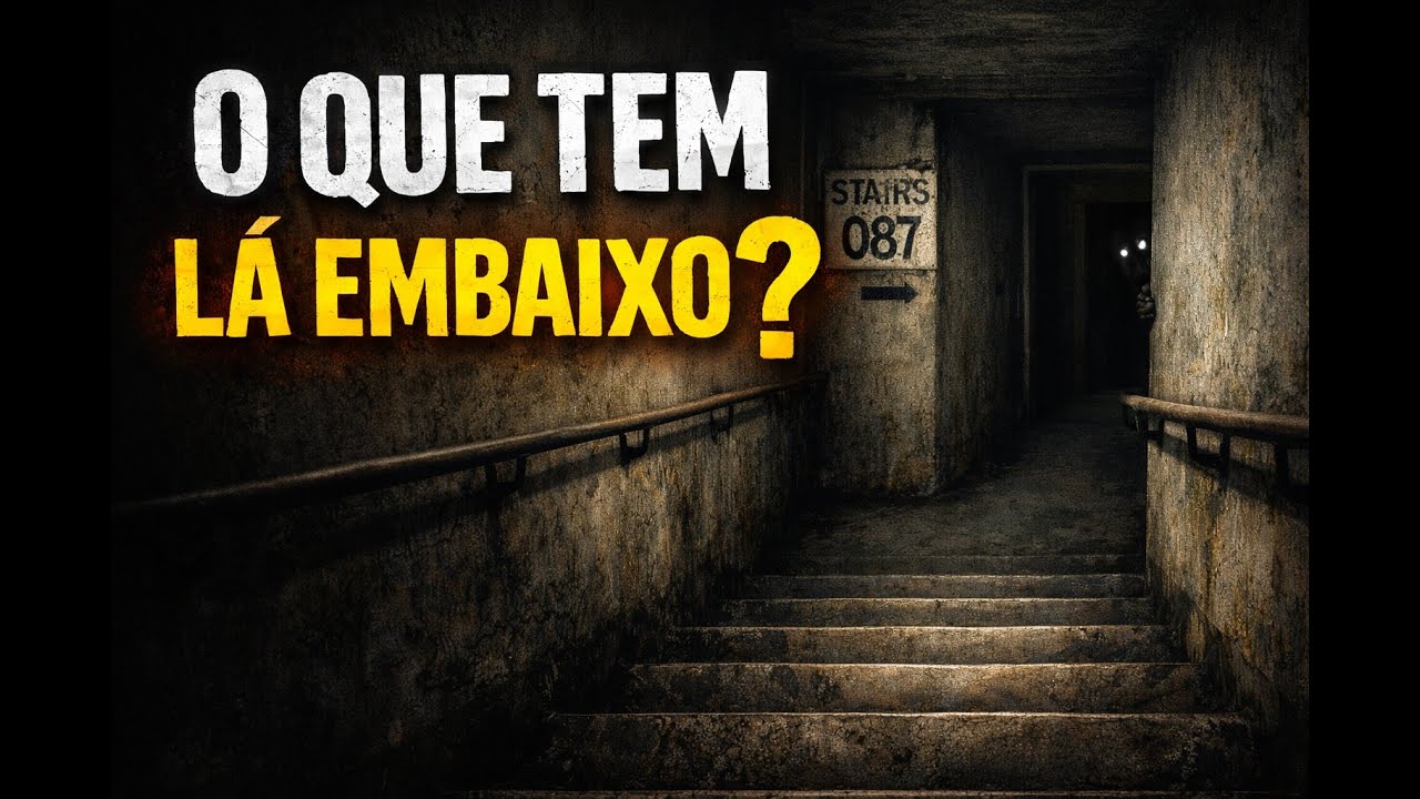 DESCENDO A ESCADA MAIS ASSUSTADORA — SCP-087-B UE Remake 😱
