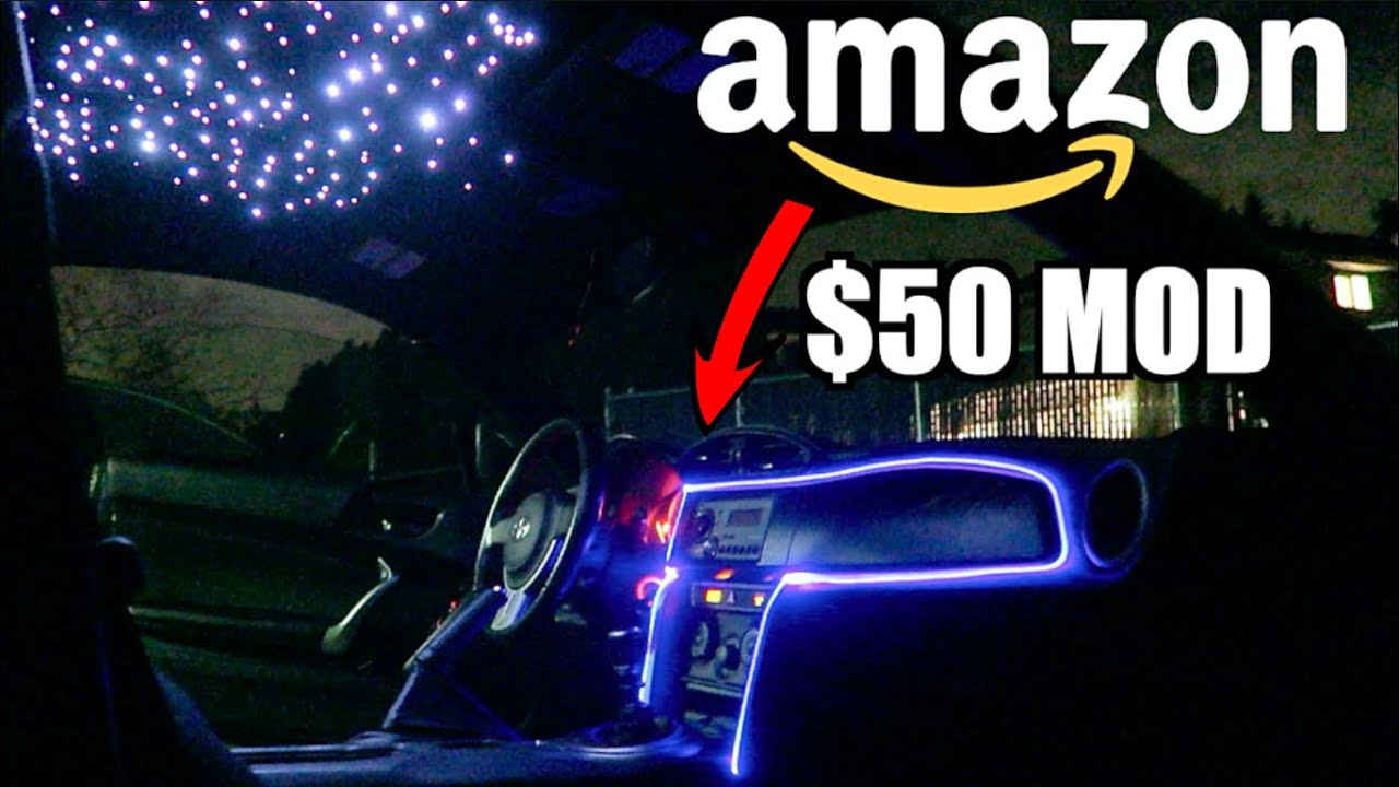 Installing Ambient Light ON WIDEBODY FRS ($50 AMAZON INTERIOR MODS)