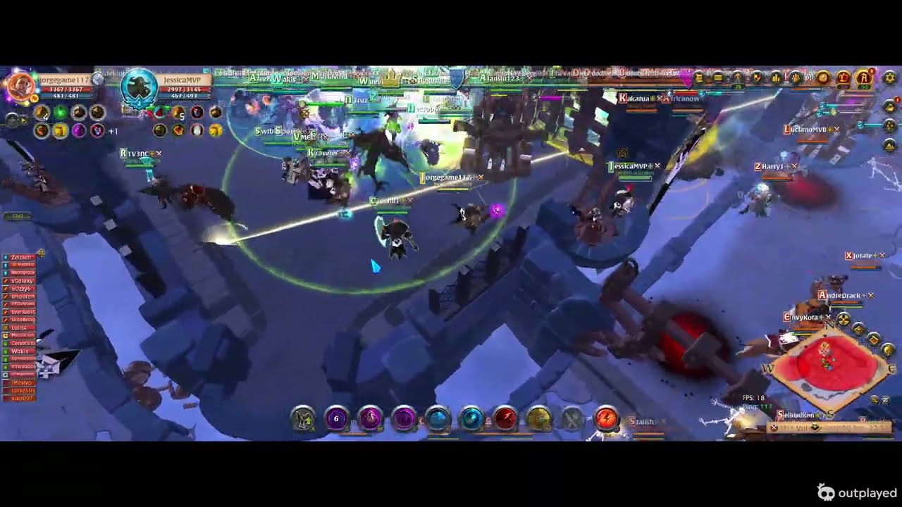 Outlimits vs PIVAS - castillo dorado - pov locus
