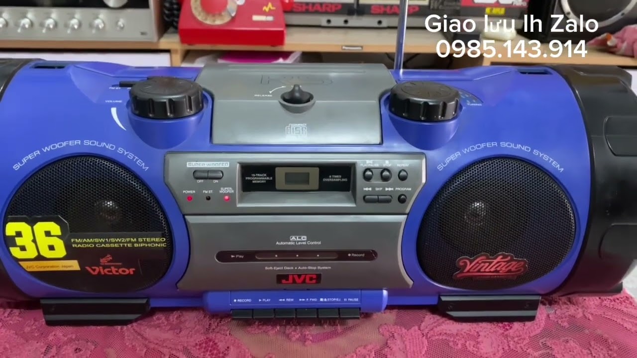 Họ Vũ catset.trống cơm JVC.gia3tr5.Lh Zalo 0985143914