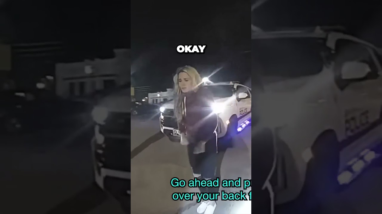 Woman Arrested For Trying to FLIRT With The Officer During DUI