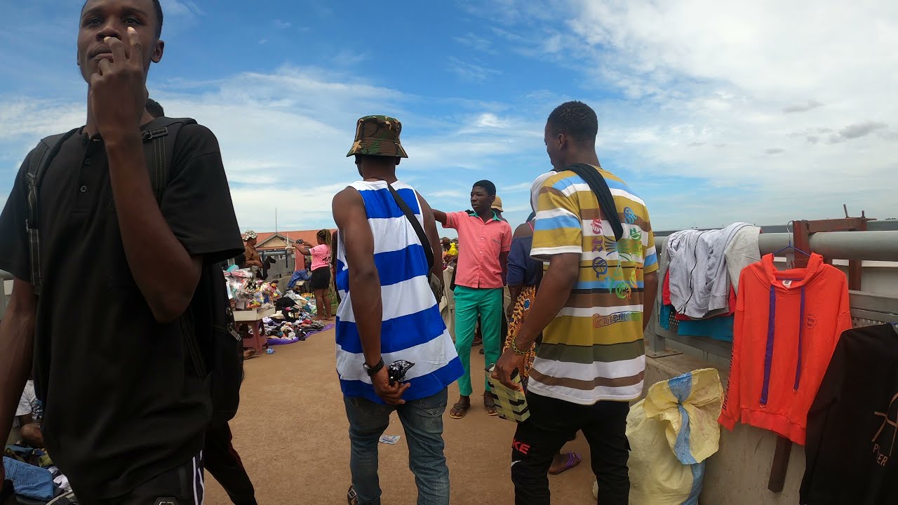 ACCRA MADINA AFRO AFRICA STREET VIDEOS [Madina Market walk]