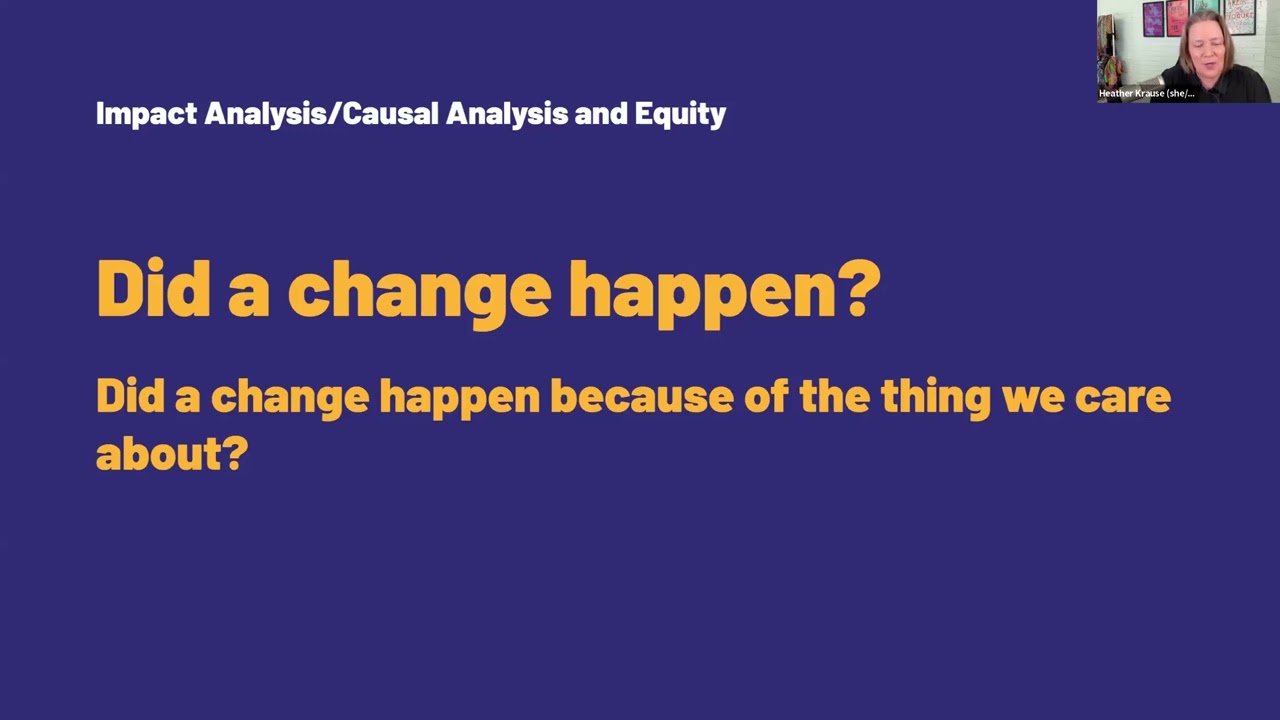 Talking Data Equity with Heather Krause on Community Involvement in Causal Analysis
