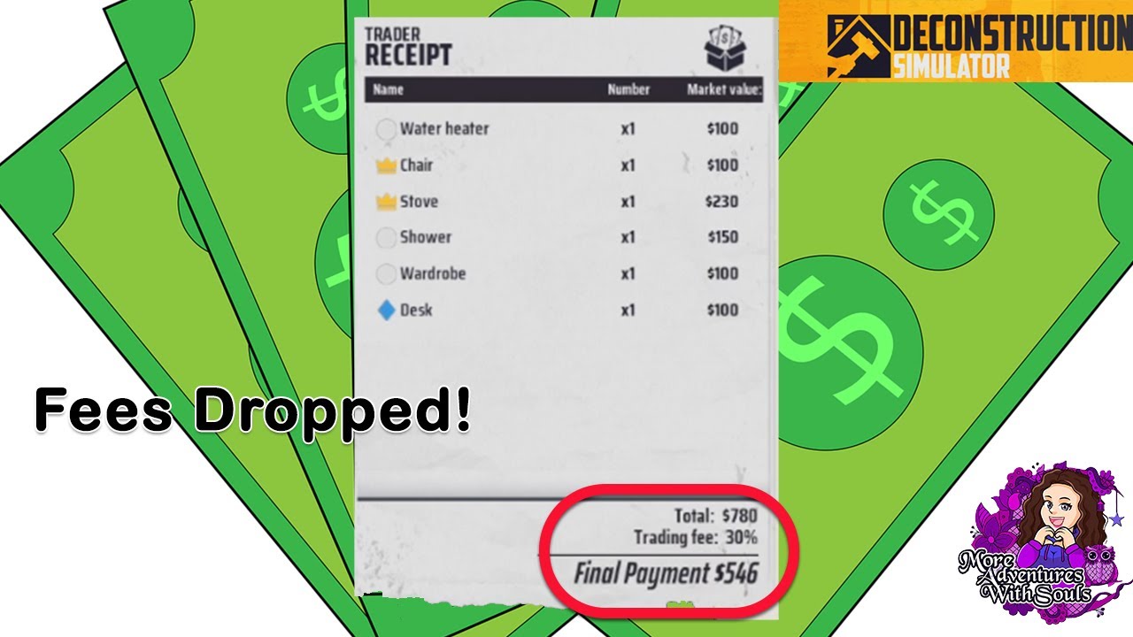 Trader Fees Dropped + Short Contract Trick | Deconstruction Simulator