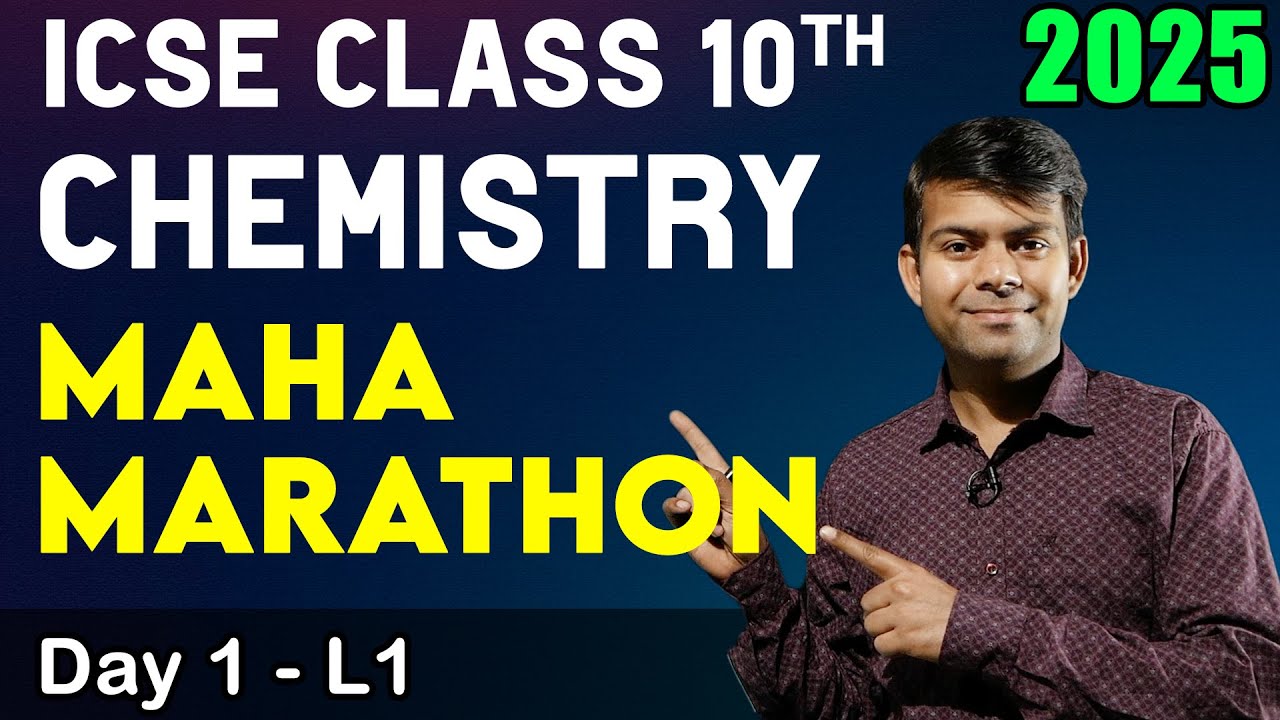 Chemistry 2025 Exam - Exam me Kya Aayega? | ICSE Class 10th Chemistry