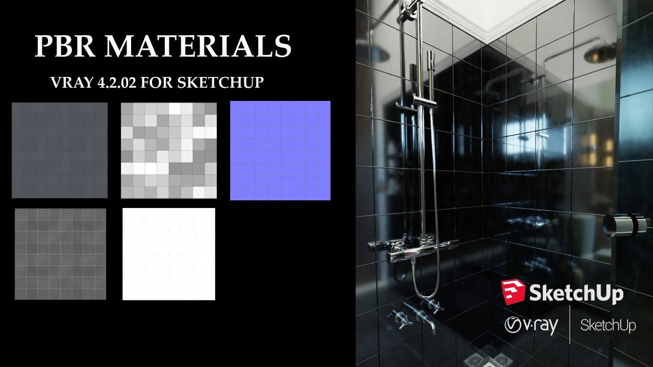 PBR Materials -Vray For Sketchup