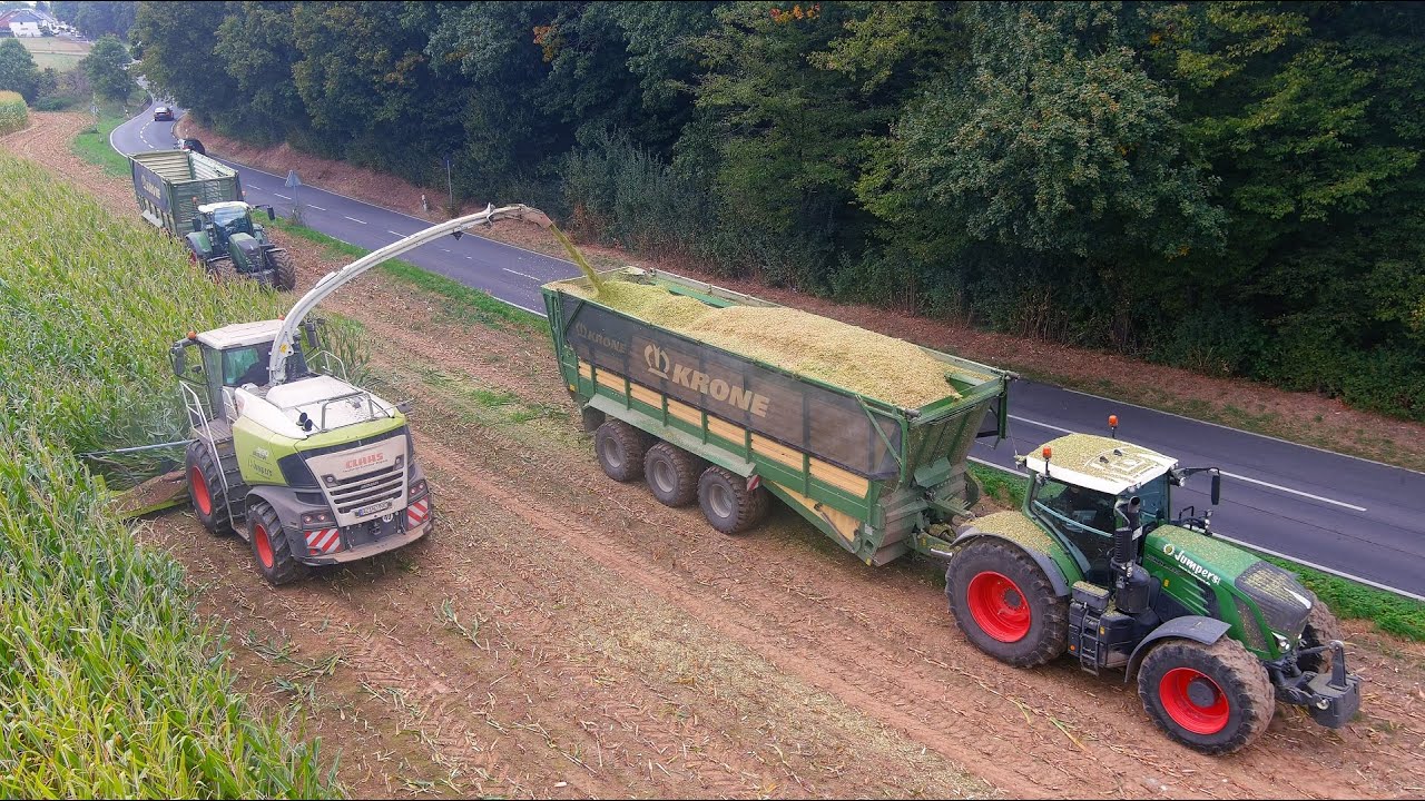 Mais 2024 : Claas Jaguar 990 | Fendt 942 | Black Beauty 724 | Jumpers  maisernte | mais harvest | 4K