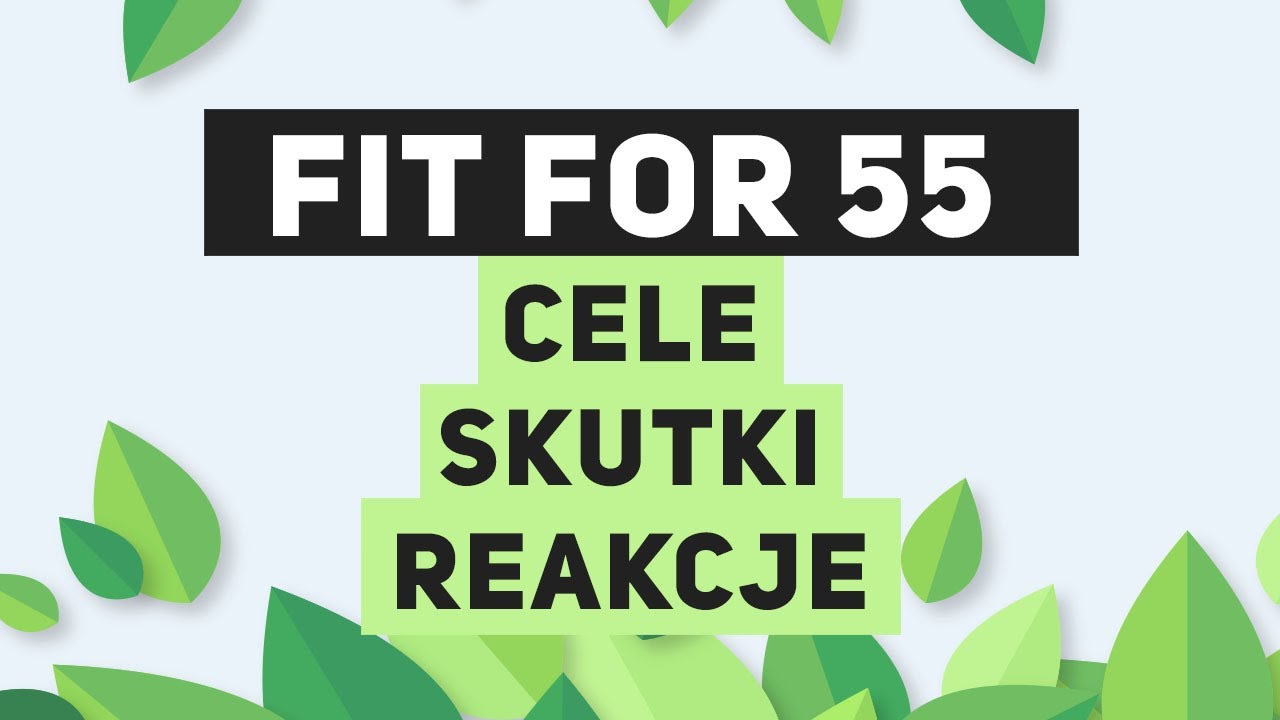Fit for 55 - cele, skutki, reakcje | Europejski Zielony Ład