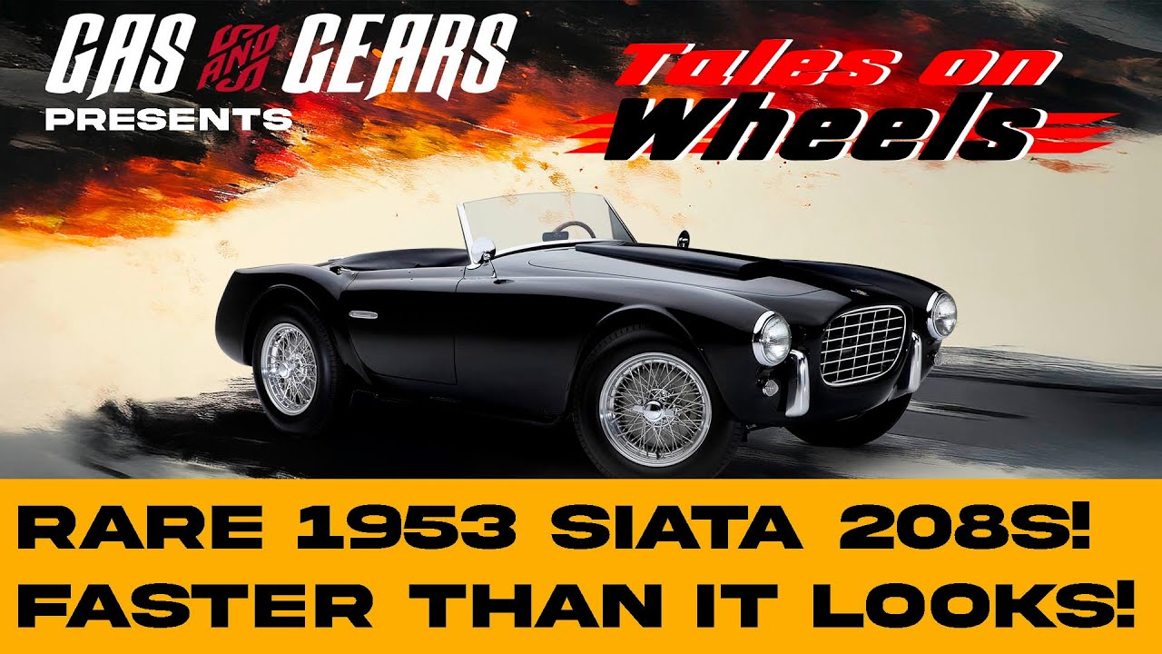 Ultra-Rare 1953 Siata 208S 8V Roadster – Raced, Restored & Rarer Than a Ferrari GTO!