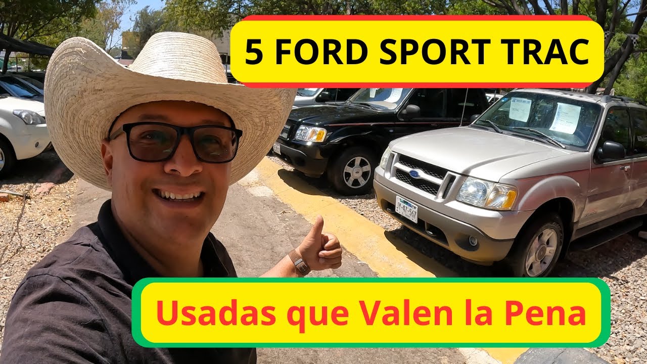 Top 5 Ford Sport Trac Usadas que Valen la Pena ❤️🔥