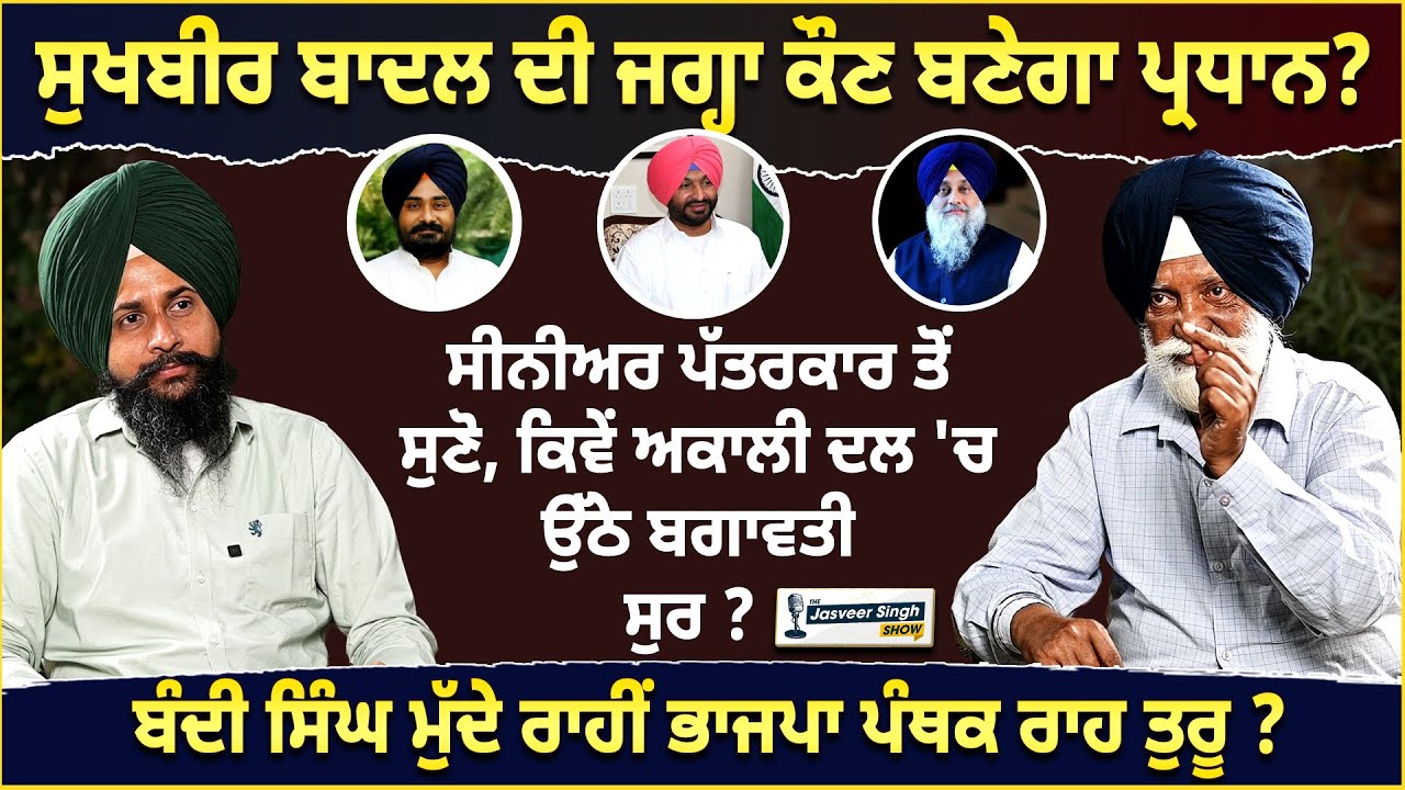 Sukhbir Badal ਦੀ ਜਗ੍ਹਾ ਕੌਣ ਬਣੇਗਾ ਪ੍ਰਧਾਨ ? ਪੰਥਕ ਸਿਆਸਤ 'ਚ ਵੱਡੀ ਹਿਲਜੁਲ