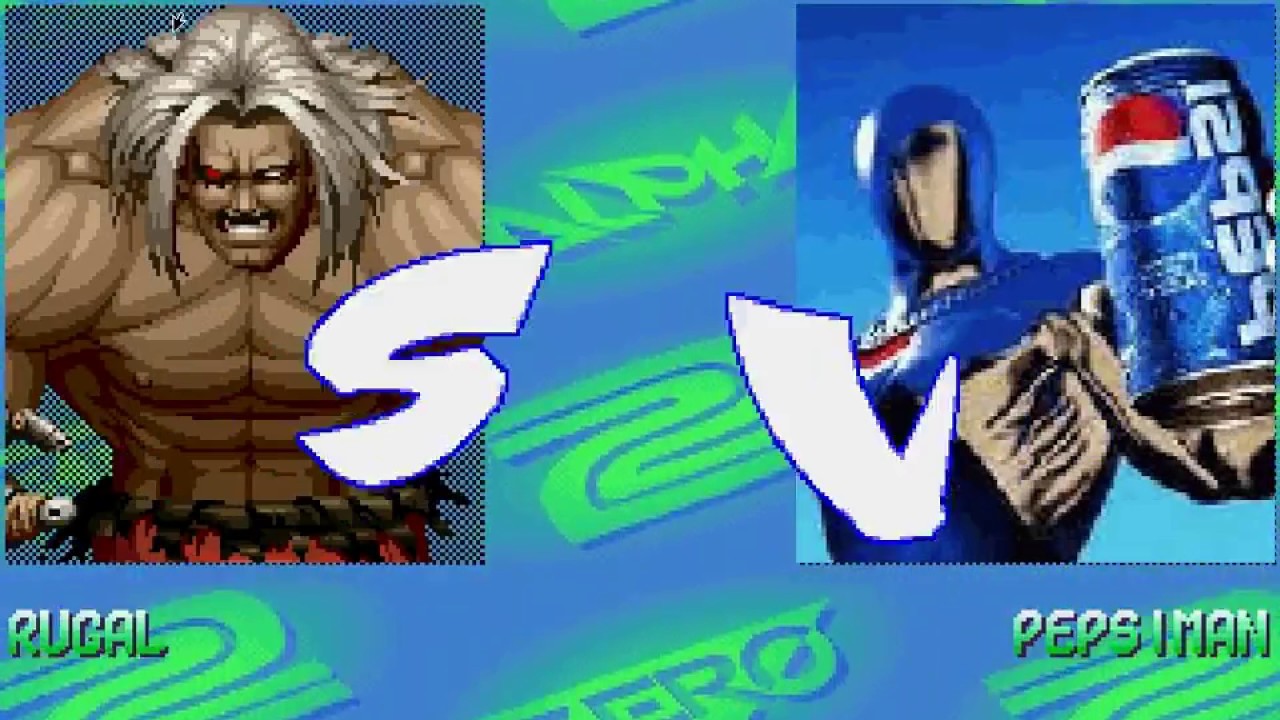 Rugal by Kaede Monthmore vs. Pepsiman