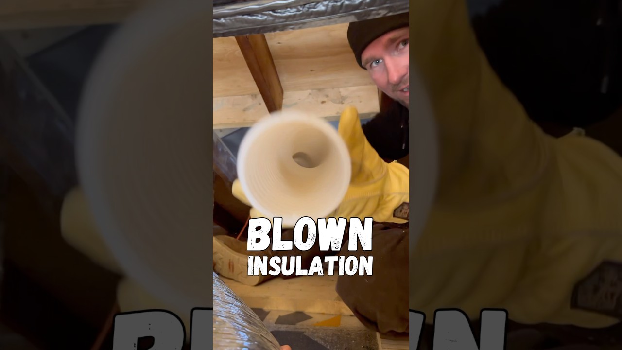 BEST INSULATION for an Attic Space! TimberHP #diy #insulation #tools
