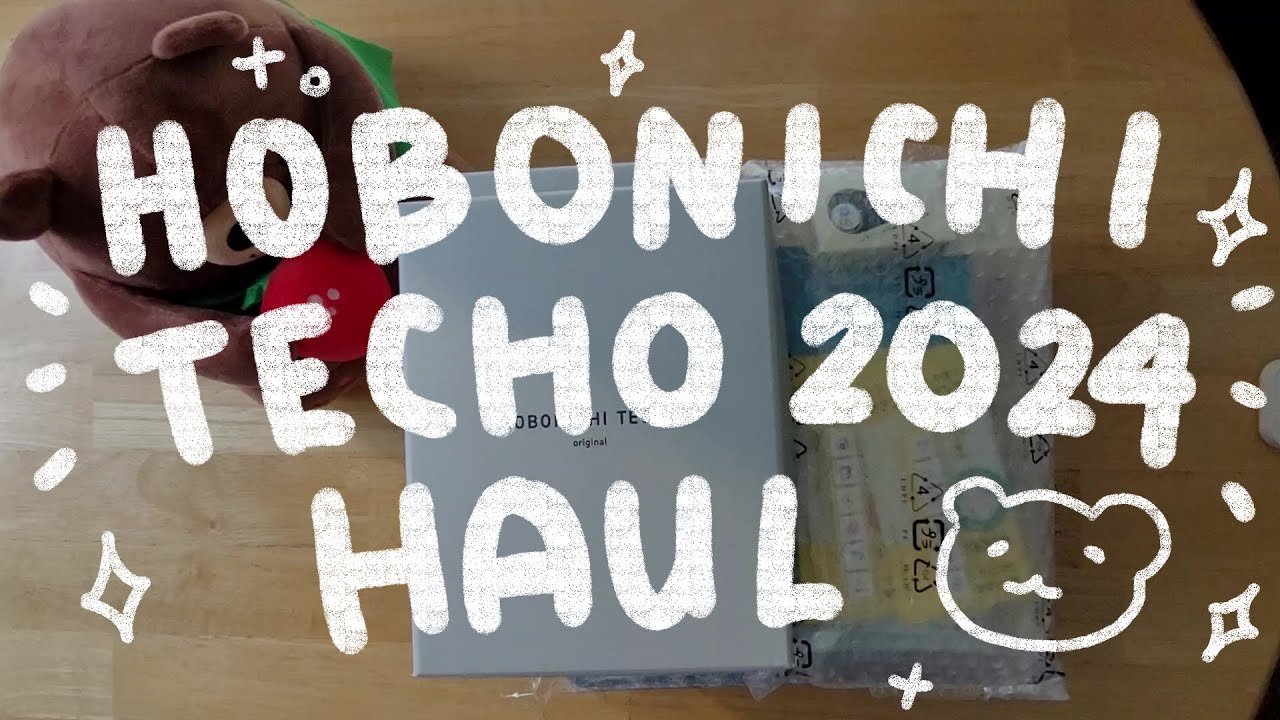 Hobonichi Techo 2024 Haul