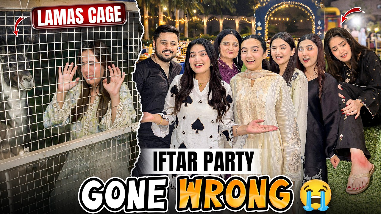 FATIMA KO JANWARO K CAGE MAI BND KER DEA🦙😱| Iftar Party Mai Bht Bura Gir Gai 😭 | Sistrology