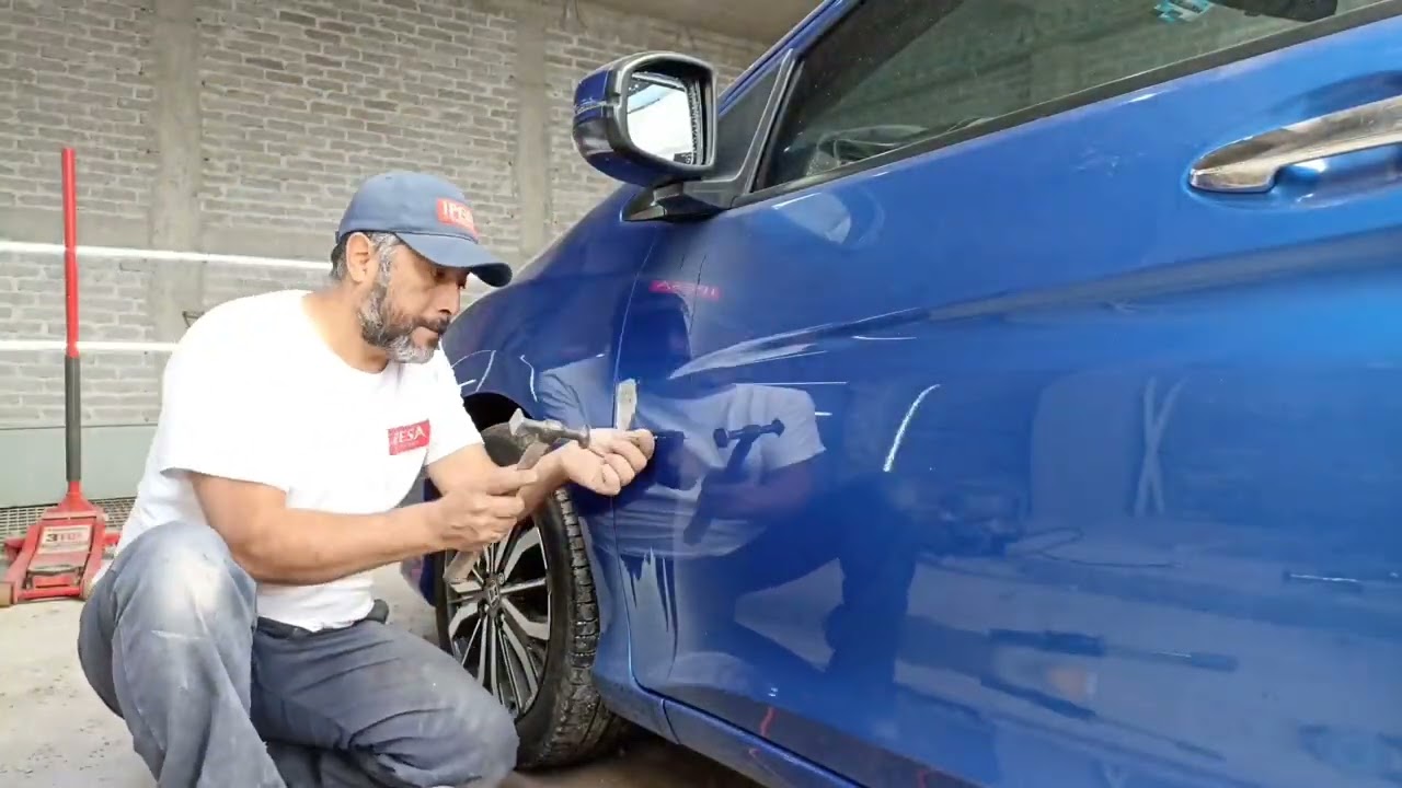 Honda City reparación completa LION AUTOMOTIVE #repair #restoration #timelapse #viral #honda