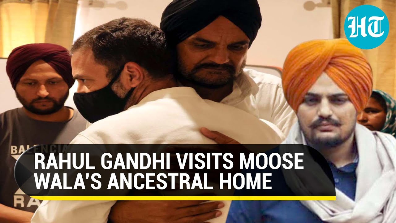 Rahul Gandhi meets Moose Wala’s parents in Punjab; Sanjay Dutt visits family early morning