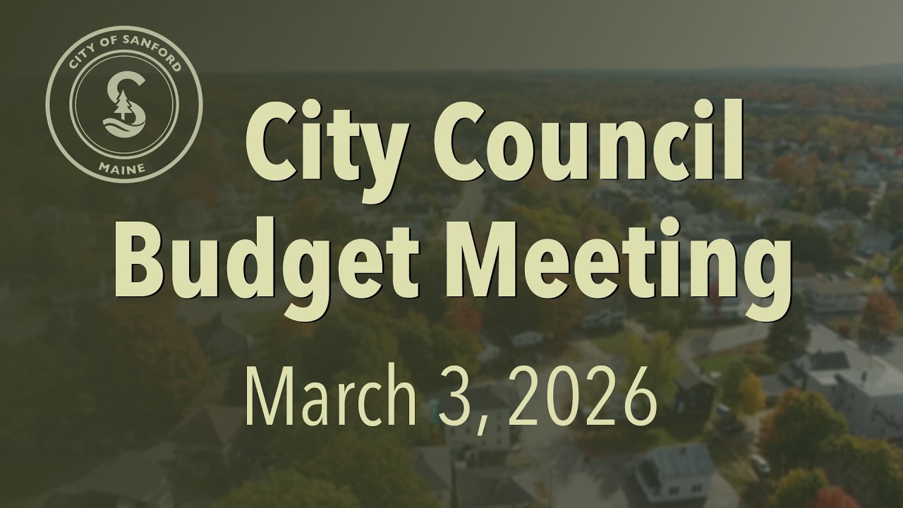 5PM City Council Budget Meeting