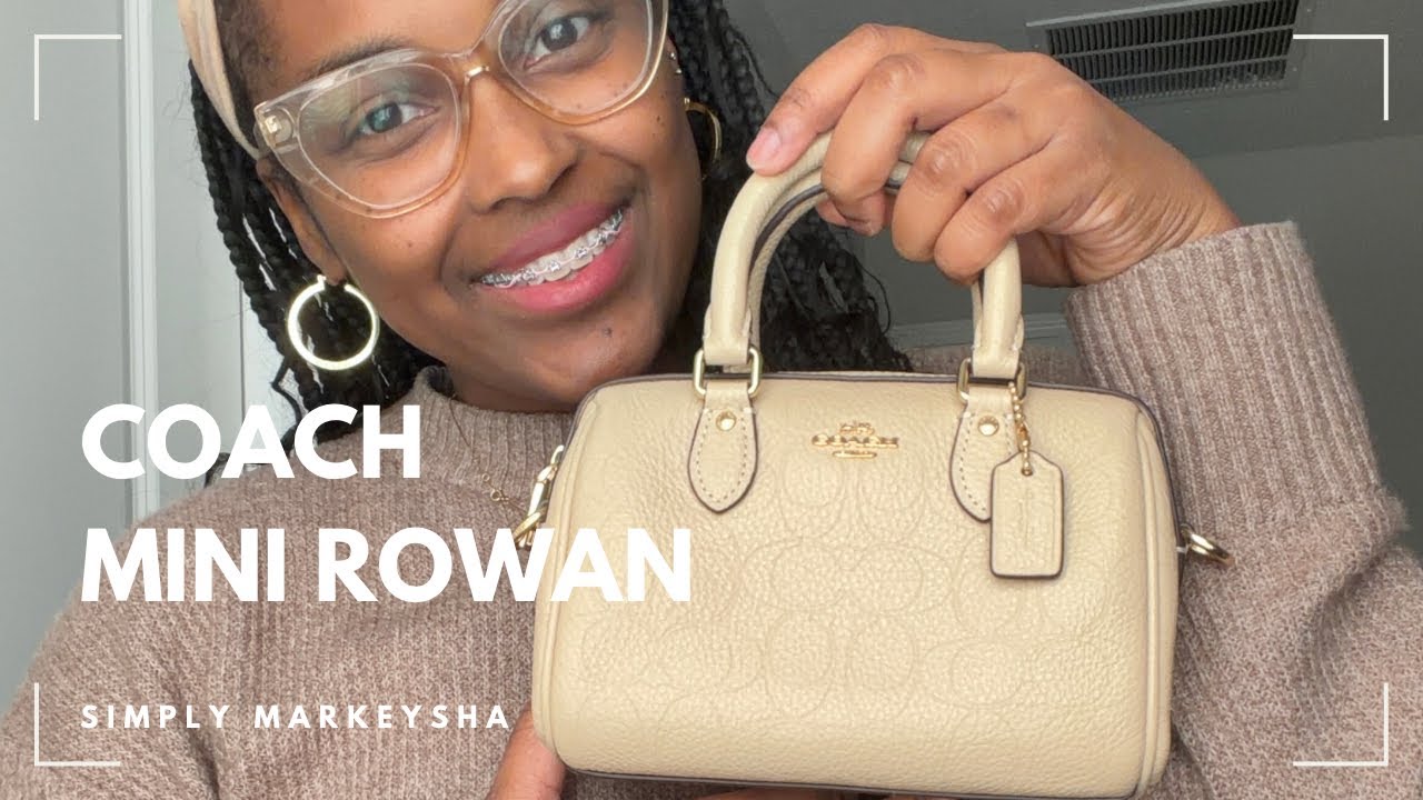COACH Mini Rowan Review #coachminirowan