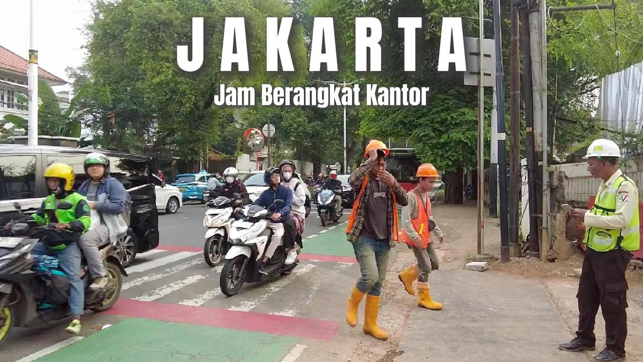 Jalan Kaki dari Jalan GSSJ Ratulangi Menteng ke Jalan RP Soeroso Jakarta - Jam Berangkat Kerja
