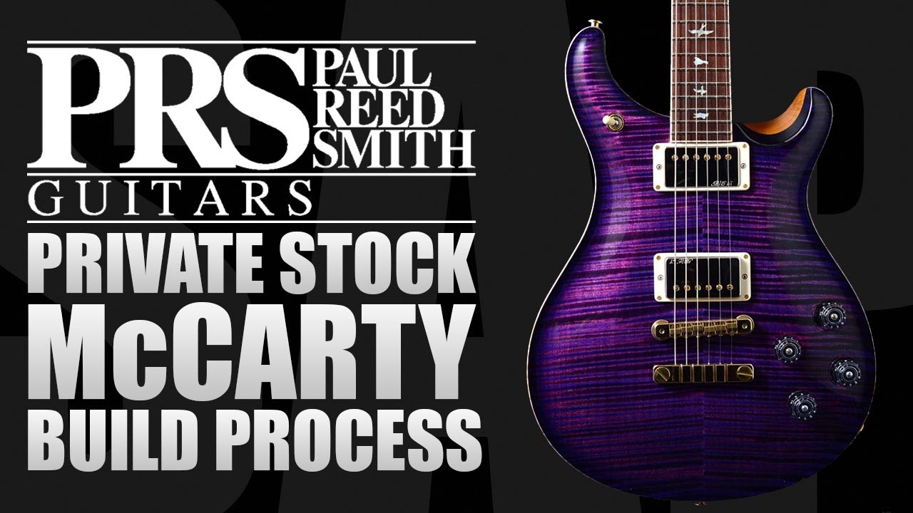 PRS Private Stock McCarty 594 Build Process - Huffington Post Special Build