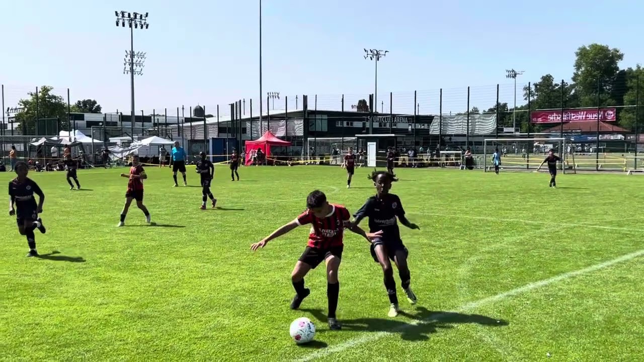 FC Asnières vs AC Milan 0 - 4 | Tournoi Allemagne (Verl)