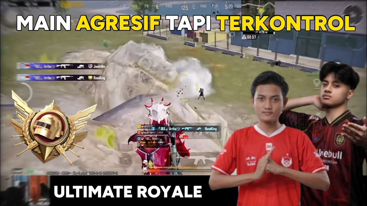 GAMEPLAY AE ROSEMARY 😱 Main Agresif tapi Terkontrol 🥶 | PUBG MOBILE #pubgmobile