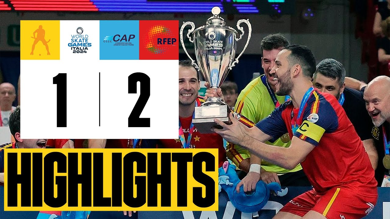 Argentina vs Spain (1-2) | HIGHLIGHTS FINAL WORLD CHAMPIONSHIP MEN