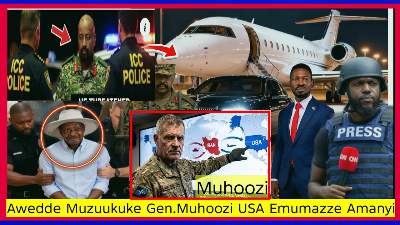 Agakawawo Gen.Muhoozi Awedde USA Emumazze Amanyi State House Basatira Bobi Wine Esanyu Limutta