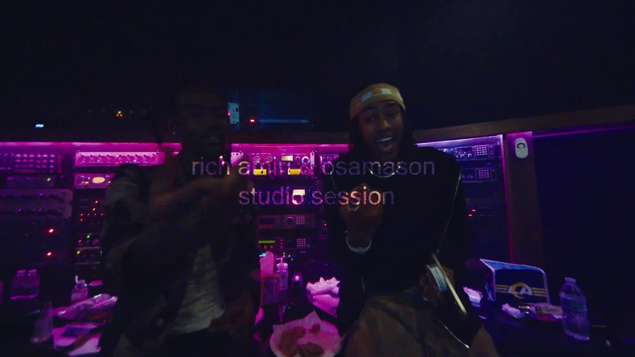 Rich Amiri & OsamaSon Studio Vlog (REUPLOAD) *2024*