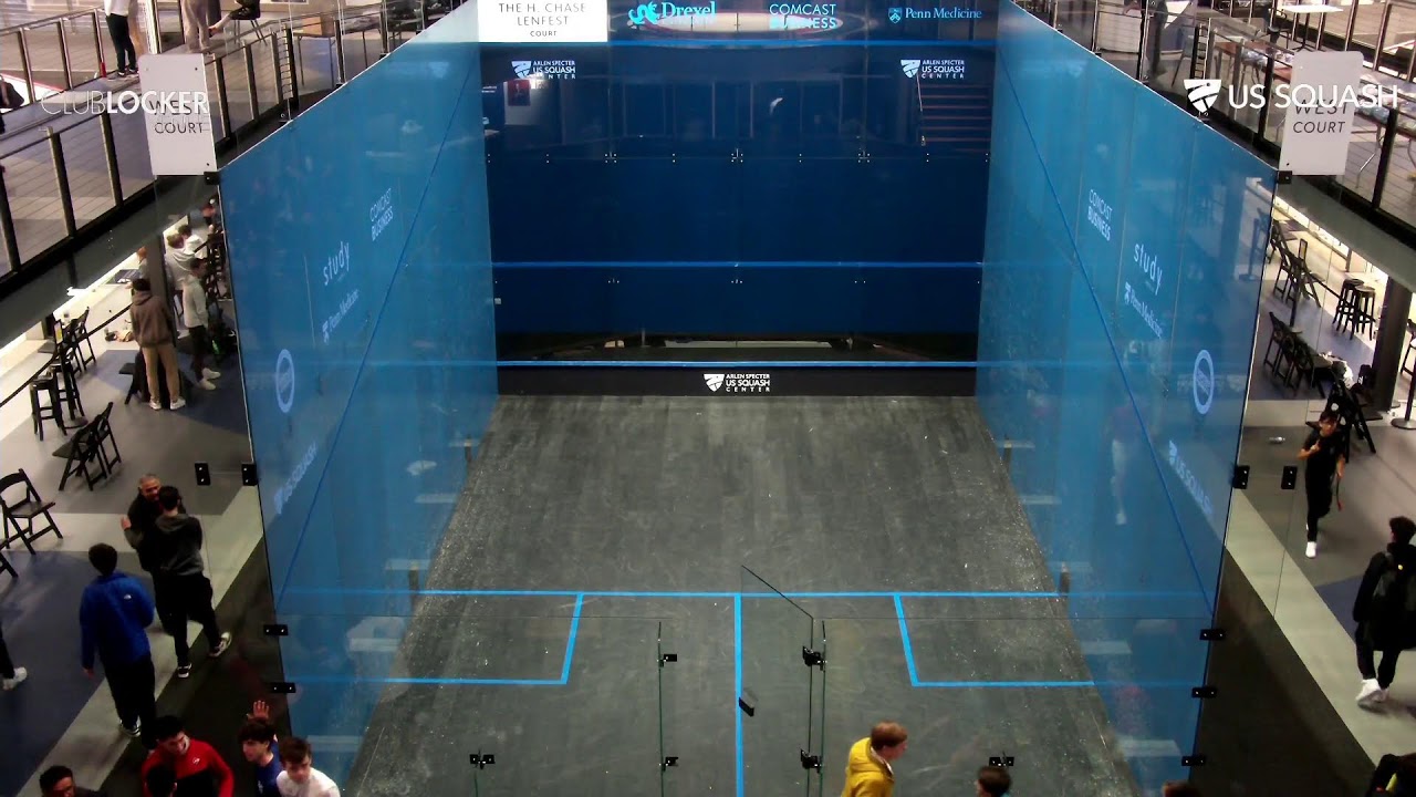 Part 2 - Exhibition Court 1 (West) - U.S. Junior Open Squash Championships 2023 - Day 2